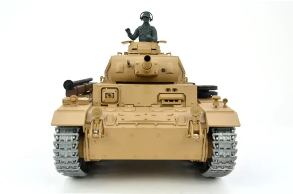 RC Panzer "Tauchpanzer III" 1:16 Heng Long -Rauch&Sound und 2,4Ghz + Metallkette und Metallgetriebe + PRO – Bild 6