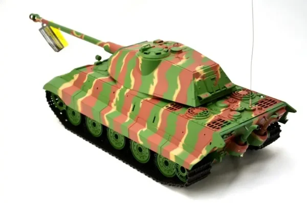 RC Panzer "Deutscher Königstiger" 1:16 Heng Long mit Rauch und Sound , Metallgetriebe und 2,4Ghz Fernsteuerung -Upgraded Version – Bild 2