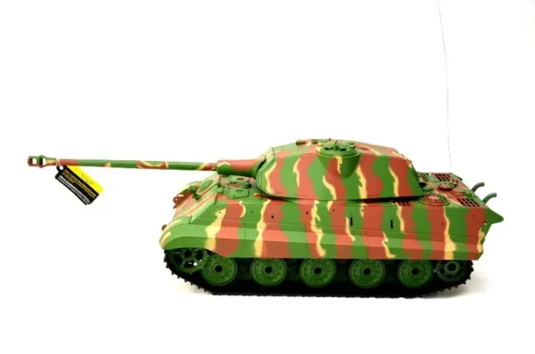 RC Panzer "Deutscher Königstiger" 1:16 Heng Long mit Rauch und Sound , Metallgetriebe und 2,4Ghz Fernsteuerung -Upgraded Version – Bild 3
