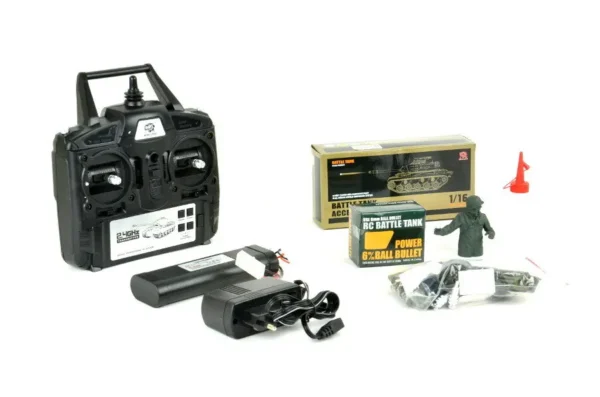 RC Panzer "German Leopard 2A6" Heng Long 1:16 mit Rauch&Sound und Metallgetriebe (Stahl) -2,4Ghz V7.0 – Bild 10