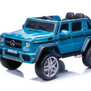 Kinderfahrzeug – Elektro Auto „Mercedes Maybach G650“ – Lizenziert –2 Sitzer- 24V Akku, 4 Motoren- 2,4Ghz Fernsteuerung, MP3+Ledersitz+EVA