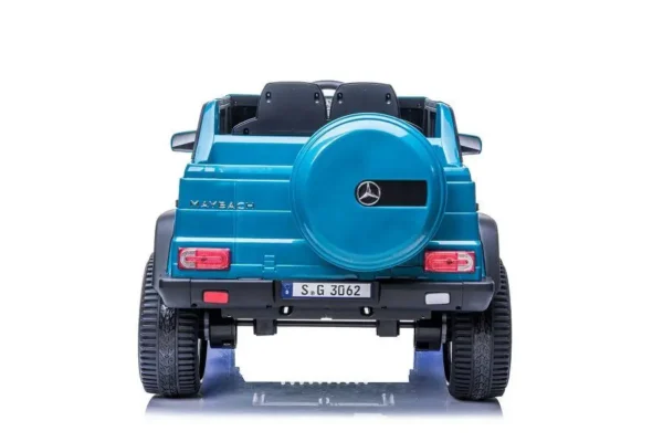 Kinderfahrzeug – Elektro Auto „Mercedes Maybach G650“ – Lizenziert –2 Sitzer- 24V Akku, 4 Motoren- 2,4Ghz Fernsteuerung, MP3+Ledersitz+EVA – Bild 5