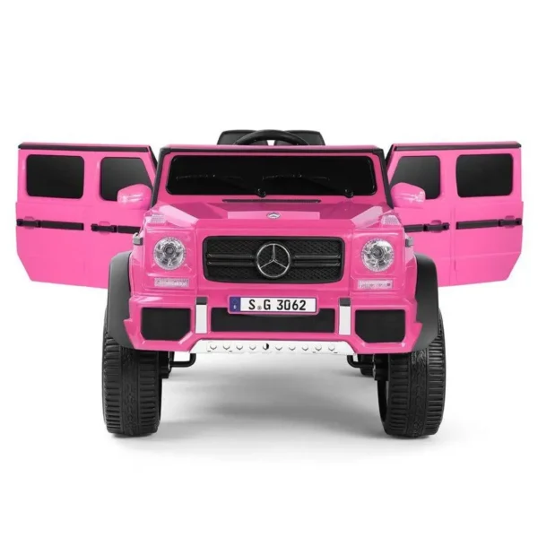 Kinderfahrzeug – Elektro Auto „Mercedes Maybach G650S“ – Lizenziert –4 Motoren - 2,4Ghz Fernsteuerung, MP3+Ledersitz+EVA – Bild 5