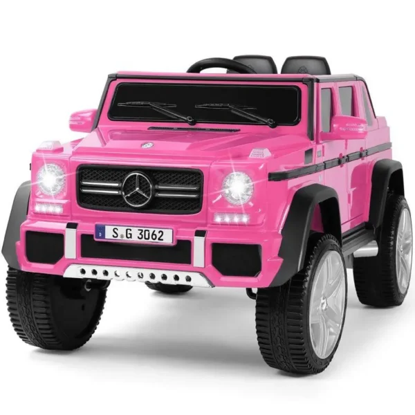 Kinderfahrzeug – Elektro Auto „Mercedes Maybach G650S“ – Lizenziert –4 Motoren - 2,4Ghz Fernsteuerung, MP3+Ledersitz+EVA – Bild 7