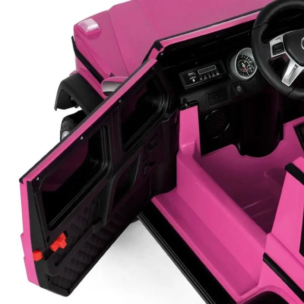Kinderfahrzeug – Elektro Auto „Mercedes Maybach G650S“ – Lizenziert –4 Motoren - 2,4Ghz Fernsteuerung, MP3+Ledersitz+EVA – Bild 8