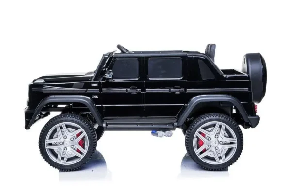 Kinderfahrzeug – Elektro Auto „Mercedes Maybach G650S“ – Lizenziert –4 Motoren - 2,4Ghz Fernsteuerung, MP3+Ledersitz+EVA – Bild 9