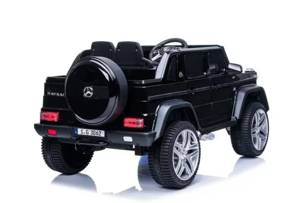 Kinderfahrzeug – Elektro Auto „Mercedes Maybach G650S“ – Lizenziert –4 Motoren - 2,4Ghz Fernsteuerung, MP3+Ledersitz+EVA – Bild 11