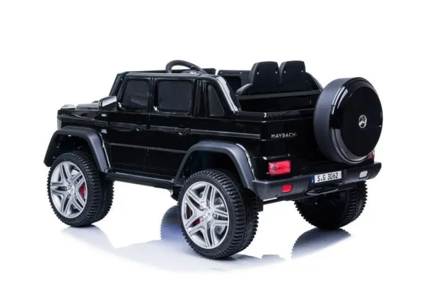 Kinderfahrzeug – Elektro Auto „Mercedes Maybach G650S“ – Lizenziert –4 Motoren - 2,4Ghz Fernsteuerung, MP3+Ledersitz+EVA – Bild 12