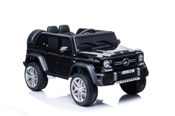 Kinderfahrzeug – Elektro Auto „Mercedes Maybach G650S“ – Lizenziert –4 Motoren - 2,4Ghz Fernsteuerung, MP3+Ledersitz+EVA – Bild 13