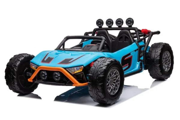 Elektro Kinderauto "Buggy 168" - 24V Akku,2x 200W Motoren- 2,4Ghz +MP3 + Ledersitz + EVA – Bild 20