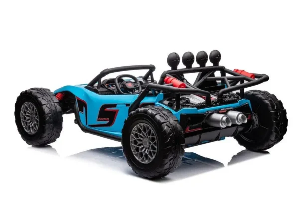 Elektro Kinderauto "Buggy 168" - 24V Akku,2x 200W Motoren- 2,4Ghz +MP3 + Ledersitz + EVA – Bild 21