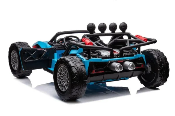 Elektro Kinderauto "Buggy 168" - 24V Akku,2x 200W Motoren- 2,4Ghz +MP3 + Ledersitz + EVA – Bild 18