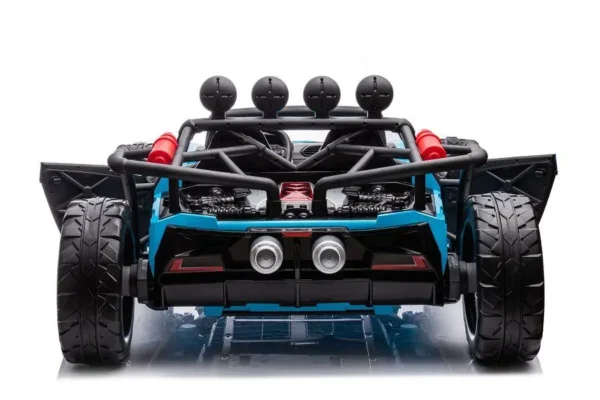 Elektro Kinderauto "Buggy 168" - 24V Akku,2x 200W Motoren- 2,4Ghz +MP3 + Ledersitz + EVA – Bild 19