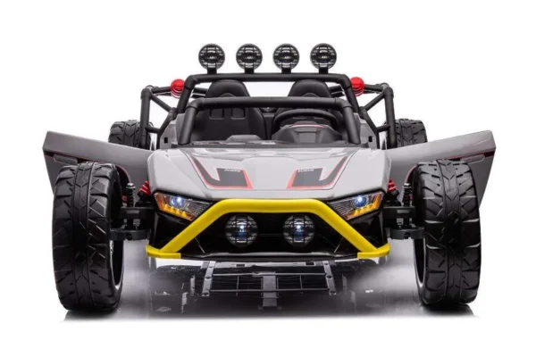 Elektro Kinderauto "Buggy 168" - 24V Akku,2x 200W Motoren- 2,4Ghz +MP3 + Ledersitz + EVA – Bild 23