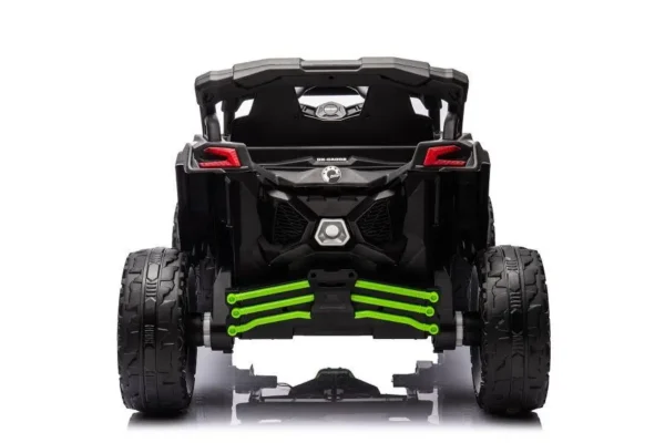 Kinderfahrzeug - Elektro Auto "Can Am Maverick UTV" - 24V Akku,2x200W Motoren- 2,4Ghz, Ledersitz+EVA – Bild 13