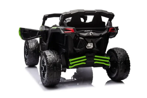 Kinderfahrzeug - Elektro Auto "Can Am Maverick UTV" - 24V Akku,2x200W Motoren- 2,4Ghz, Ledersitz+EVA – Bild 14