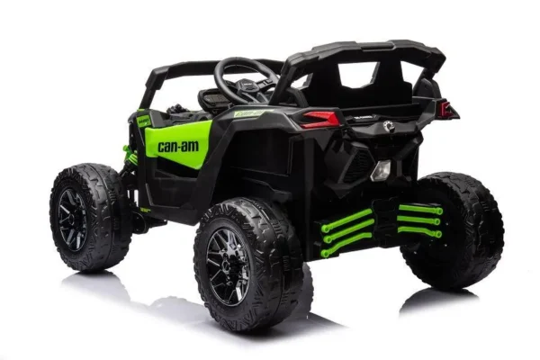 Kinderfahrzeug - Elektro Auto "Can Am Maverick UTV" - 24V Akku,2x200W Motoren- 2,4Ghz, Ledersitz+EVA – Bild 4