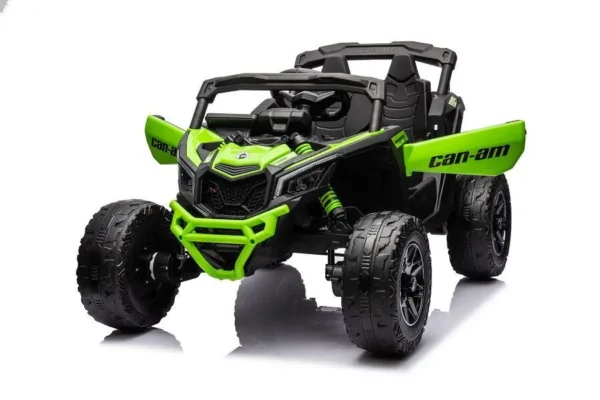 Kinderfahrzeug - Elektro Auto "Can Am Maverick UTV" - 24V Akku,2x200W Motoren- 2,4Ghz, Ledersitz+EVA – Bild 5