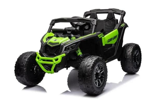 Kinderfahrzeug - Elektro Auto "Can Am Maverick UTV" - 24V Akku,2x200W Motoren- 2,4Ghz, Ledersitz+EVA – Bild 8