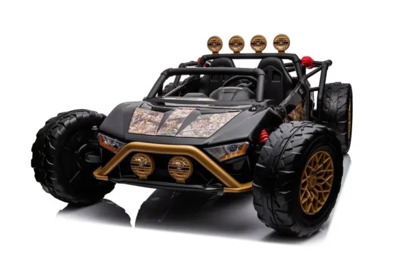 Elektro Kinderauto "Buggy 168" - 24V Akku,2x 200W Motoren- 2,4Ghz +MP3 + Ledersitz + EVA – Bild 10