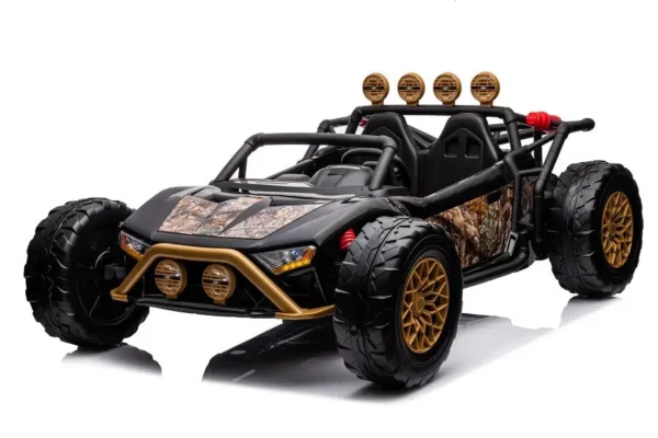 Elektro Kinderauto "Buggy 168" - 24V Akku,2x 200W Motoren- 2,4Ghz +MP3 + Ledersitz + EVA – Bild 12