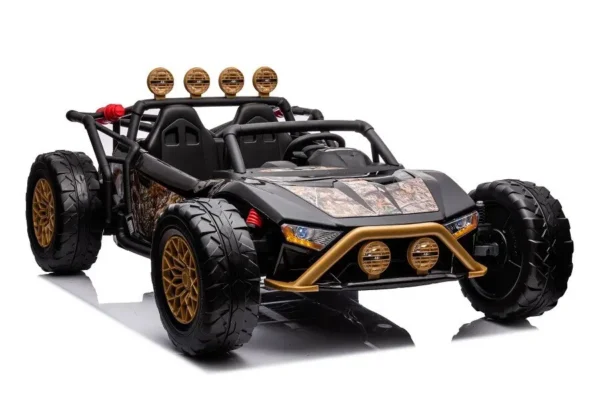 Elektro Kinderauto "Buggy 168" - 24V Akku,2x 200W Motoren- 2,4Ghz +MP3 + Ledersitz + EVA
