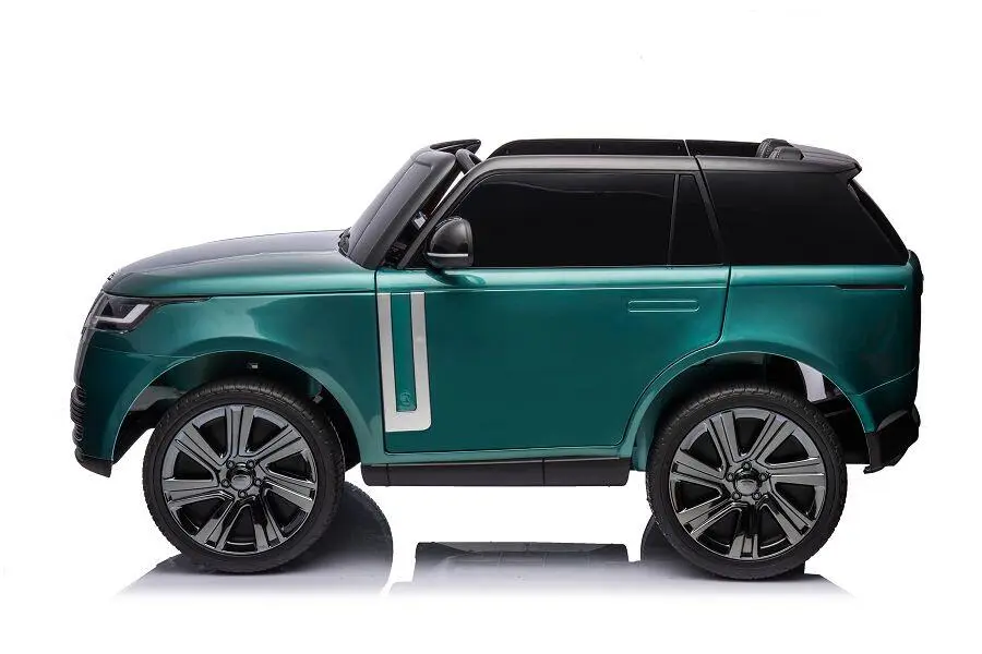Kinderfahrzeug - Elektro Auto "Land Rover Range Rover" 2 Sitzer - 12V14AH, 4 Motoren- 2,4Ghz, Bluetooth, Ledersitz+EVA+Lackiert – Bild 3