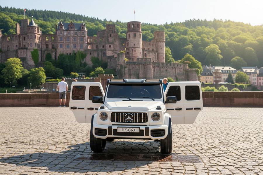 Kinderfahrzeug – Elektro Auto „Mercedes G63 AMG“ – Lizenziert – Bild 12